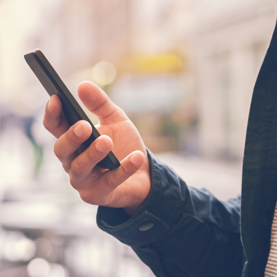 Text messaging smartphone